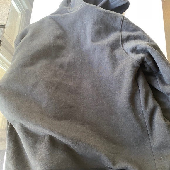 AKIN MOTO MOTORCYCLE HOODIE XL BLACK MENS KEVLAR ARMOR PROTECTIVE GEAR - Picture 4 of 8